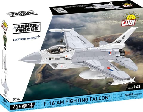 ⁨Blocks F-16 AM Fighting Falcon 425 pcs⁩ at Wasserman.eu