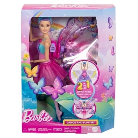 ⁨Barbie Butterfly Ballerina Doll 2in1 with Transform⁩ at Wasserman.eu