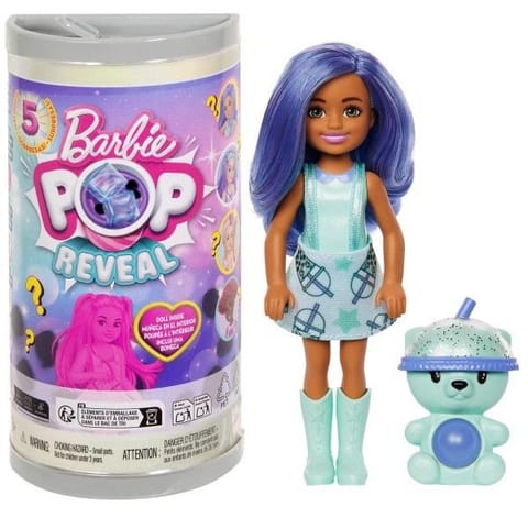 ⁨Barbie Pop Reveal Chelsea Lalka Bubble Tea mix⁩ w sklepie Wasserman.eu