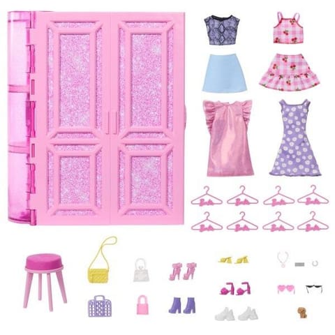 ⁨BRB WARDROBE OF DREAMS 3.0 BARBIE HXD59 PUD1⁩ at Wasserman.eu