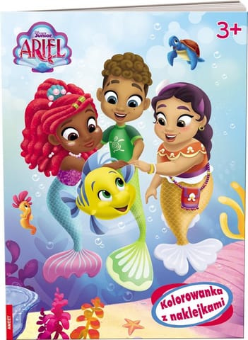 Disney. Ariel. Kolorowanka z Naklejkami w sklepie Wasserman.eu