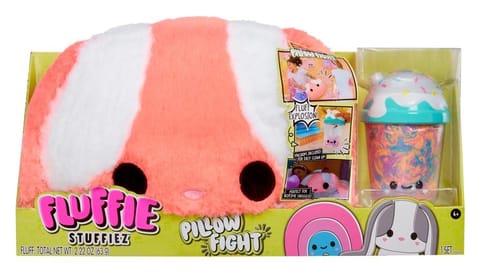 ⁨Mascot Fluffie Stuffiez Pillow Fight, Bunny⁩ at Wasserman.eu