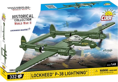 ⁨Blocks Lockheed P-38 Lightning 332 blocks⁩ at Wasserman.eu