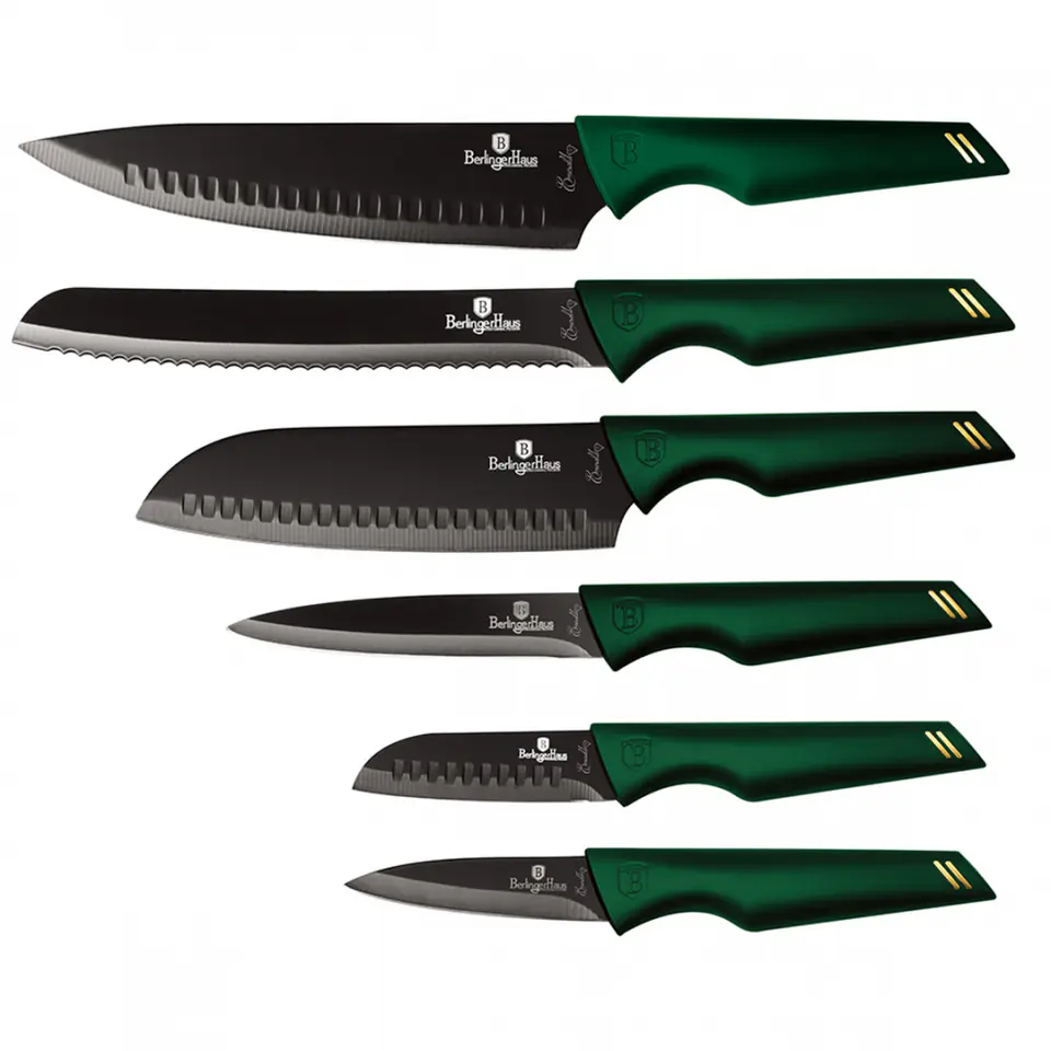 ⁨SET OF 6 KITCHEN KNIVES BERLINGER HAUS BH-2591⁩ at Wasserman.eu