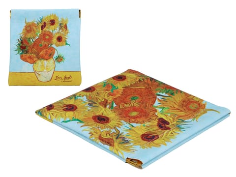 ⁨Woreczek/organizer - V. van Gogh, Słoneczniki (CARMANI)⁩ w sklepie Wasserman.eu