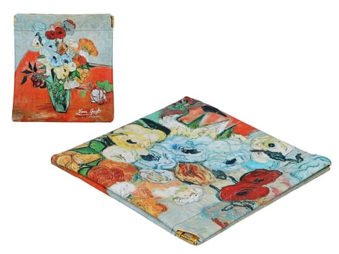 ⁨Woreczek/organizer - V. van Gogh, Róże i zawilce (CARMANI)⁩ w sklepie Wasserman.eu