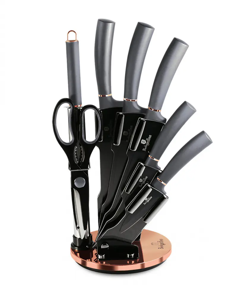 ⁨KNIFE SET BERLINGER HAUS BH-2566 IN STAND⁩ at Wasserman.eu