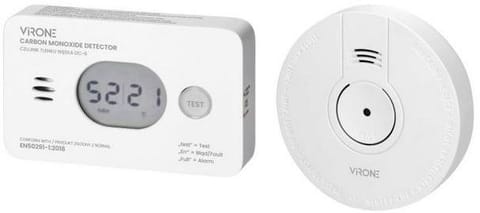 ⁨ORNO SMOKE + CARBON MONOXIDE DETECTOR SET DC-7⁩ at Wasserman.eu
