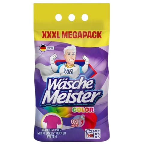 ⁨WäscheMeister Color Proszek do Prania 10,5 kg⁩ w sklepie Wasserman.eu