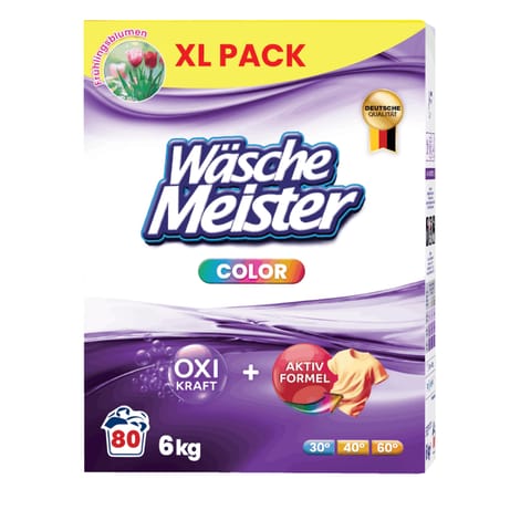 ⁨WäscheMeister Color Proszek do Prania 6 kg⁩ w sklepie Wasserman.eu