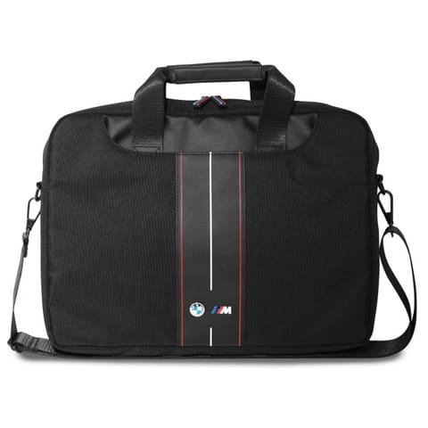 ⁨Torba BMW BMCB15COMPVSKR 16"czarny/black Nylon Red Stripe⁩ w sklepie Wasserman.eu