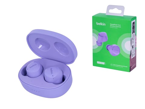 ⁨Belkin SoundForm Bolt Headset Wireless In-ear Calls/Music/Sport/Everyday Bluetooth Lavender⁩ at Wasserman.eu