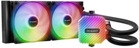 ⁨be quiet! LIGHT LOOP 240mm Black Processor All-in-one liquid cooler 24 cm 1 pc(s)⁩ at Wasserman.eu