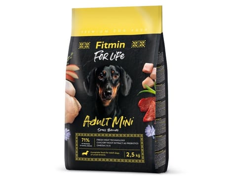 ⁨FITMIN Dog For Life Adult Mini - Karma sucha dla psów - 2,5kg⁩ w sklepie Wasserman.eu