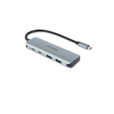 ⁨Hub Dicota USB-C 4-in-1 Highspeed Hub 10 Gbps 2xUSB-A 10Gbps /2xUSB-C 10Gbps⁩ w sklepie Wasserman.eu