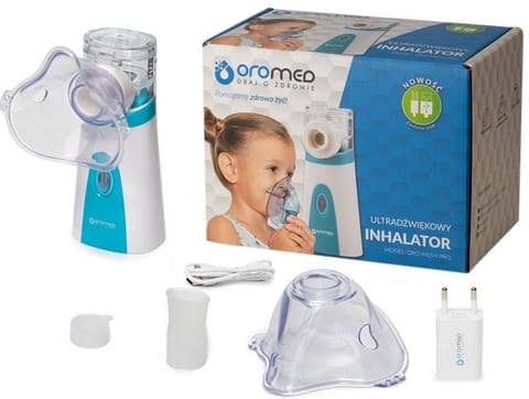 ⁨Inhalator przenośny OROMED ORO-MESH PRO+zasilacz⁩ w sklepie Wasserman.eu