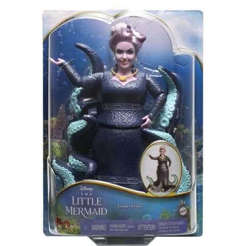 ⁨Disney The Little Mermaid, Ursula Fashion Doll and Accessory⁩ at Wasserman.eu