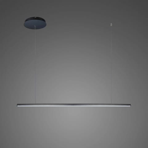 ⁨Lampa wisząca Linea No.1B 100cm 4k czarny (Barwa światła barwa dzienna, Kolor Czarny, Możliwość ściemniania nie)⁩ w sklepie Wasserman.eu