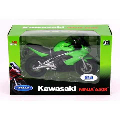 ⁨WELLY KAWASAKI MOTORCYCLE IN 1:10 SCALE⁩ at Wasserman.eu