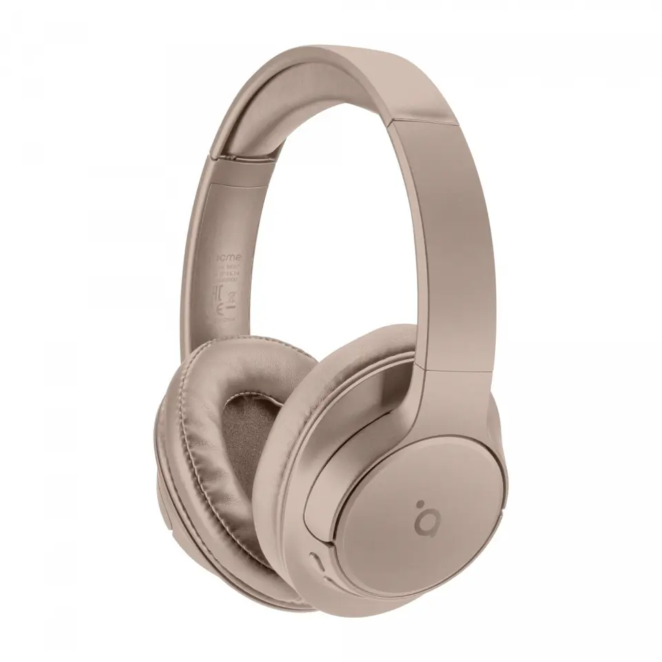 BH317 Słuchawki bezprzewodowe Bluetooth z mikrofonem, wokółuszne, kolor piaskowy w sklepie Wasserman.eu