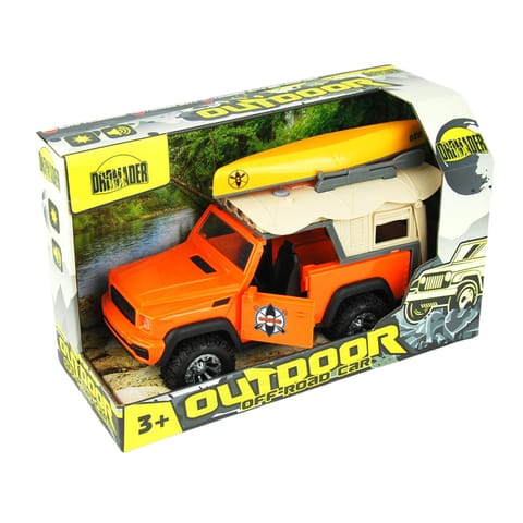 ⁨BATTERY-OPERATED JEEP WITH KAYAK IN A BOX⁩ at Wasserman.eu