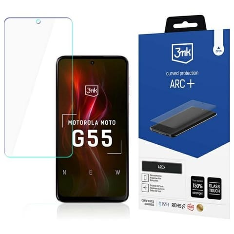 ⁨3MK Folia ARC+ Motorola Moto G55 5G Folia Fullscreen⁩ w sklepie Wasserman.eu
