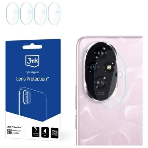 ⁨3MK Lens Protect Honor 200 Ochrona na  obiektyw aparatu 4szt.⁩ w sklepie Wasserman.eu