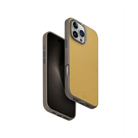 ⁨UNIQ etui Lyden DS iPhone 16 Pro Max     6.9" Magclick Charging żółto-szary/yellow-grey⁩ w sklepie Wasserman.eu