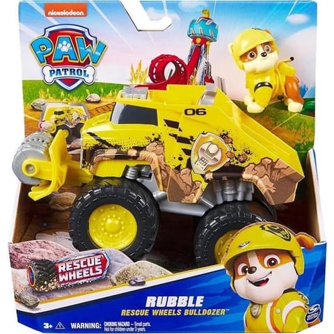 ⁨Psi Patrol Rescue Wheels Pojazd Rubble'a⁩ w sklepie Wasserman.eu