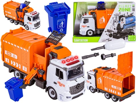 ⁨Truck, Unscrew truck, Garbage Truck 61 Pieces⁩ at Wasserman.eu