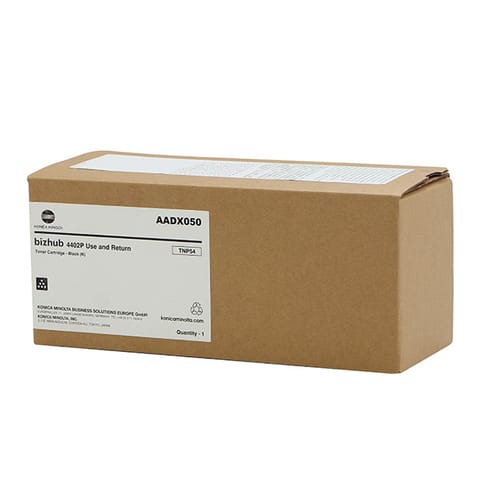 ⁨Konica Minolta oryginalny toner AADX050, TNP-54, black, 25000s, return⁩ w sklepie Wasserman.eu