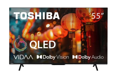 ⁨Telewizor TOSHIBA QLED 55″ 4K Ultra HD VIDAA (55QV2463DG)⁩ w sklepie Wasserman.eu