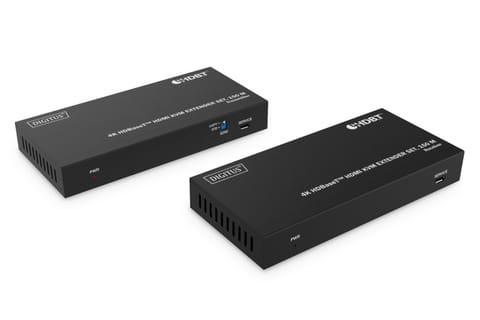 ⁨Przedłużacz/Extender HDMI 4K 60Hz 150m po skrętce Cat.6A/7/8 HDBaseT HDCP2.2 IR EDID PoC, zestaw⁩ w sklepie Wasserman.eu