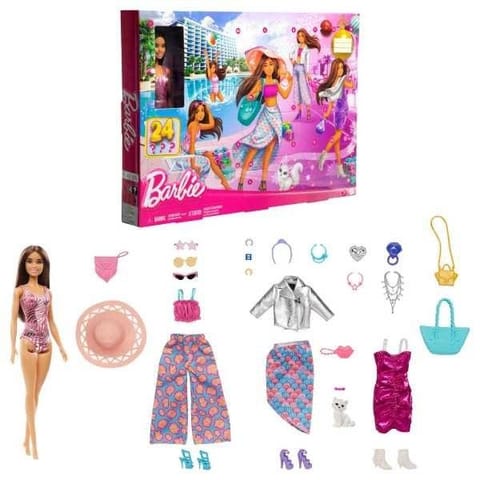 ⁨Barbie. Advent calendar made of dolls⁩ at Wasserman.eu