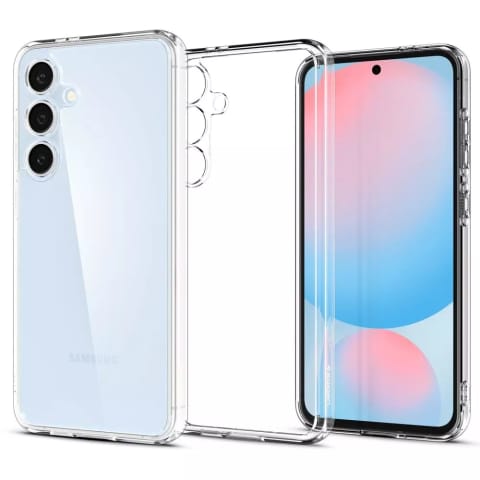 ⁨Etui Ochronne Spigen Ultra Hybrid do Samsung Galaxy S24 FE Crystal Clear⁩ w sklepie Wasserman.eu