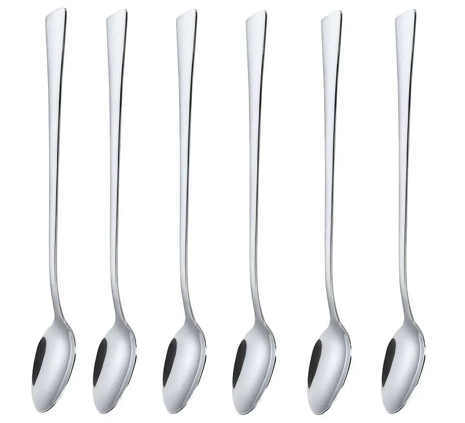 ⁨COCKTAIL SPOON 6 pcs. FOR DESSERT LATTE KH-1341 gloss⁩ at Wasserman.eu