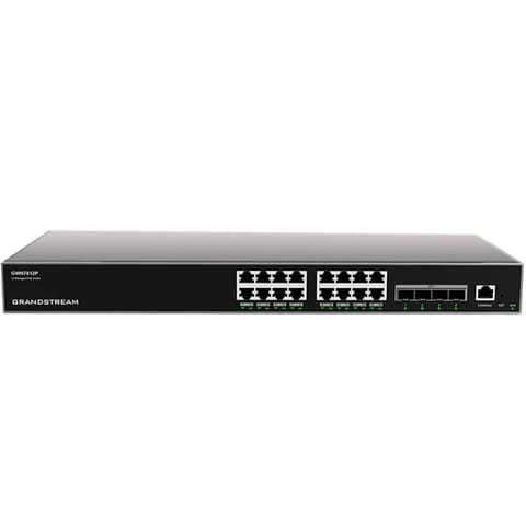 ⁨Grandstream GWN 7812P POE 16GE 4SFP+ zarządzalny switch L3 | Sieć | Przełączniki L3⁩ w sklepie Wasserman.eu