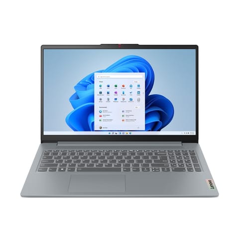 ⁨Lenovo IdeaPad Slim 3 15ABR8 AMD Ryzen™ 5 7430U Laptop 39.6 cm (15.6") Full HD 16 GB DDR4-SDRAM 512 GB SSD Wi-Fi 6 (802.11ax) Windows 11 Home Grey⁩ at Wasserman.eu