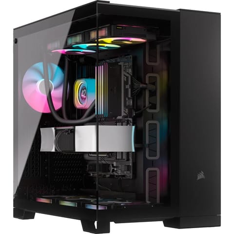 ⁨Corsair iCUE LINK 6500X RGB Midi Tower Black⁩ at Wasserman.eu