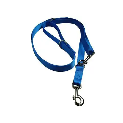 ⁨CHABA Adjustable leash smooth 20 - blue⁩ at Wasserman.eu