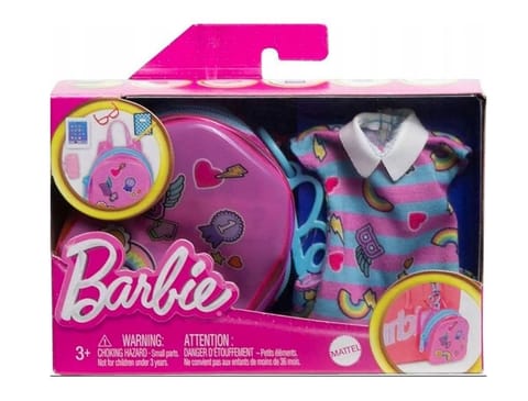 ⁨BARBIE Premium fashion set, striped dress⁩ at Wasserman.eu