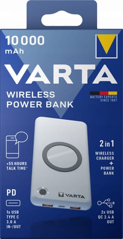 ⁨POWER BANK WIRELESS 10000mAh VARTA⁩ w sklepie Wasserman.eu