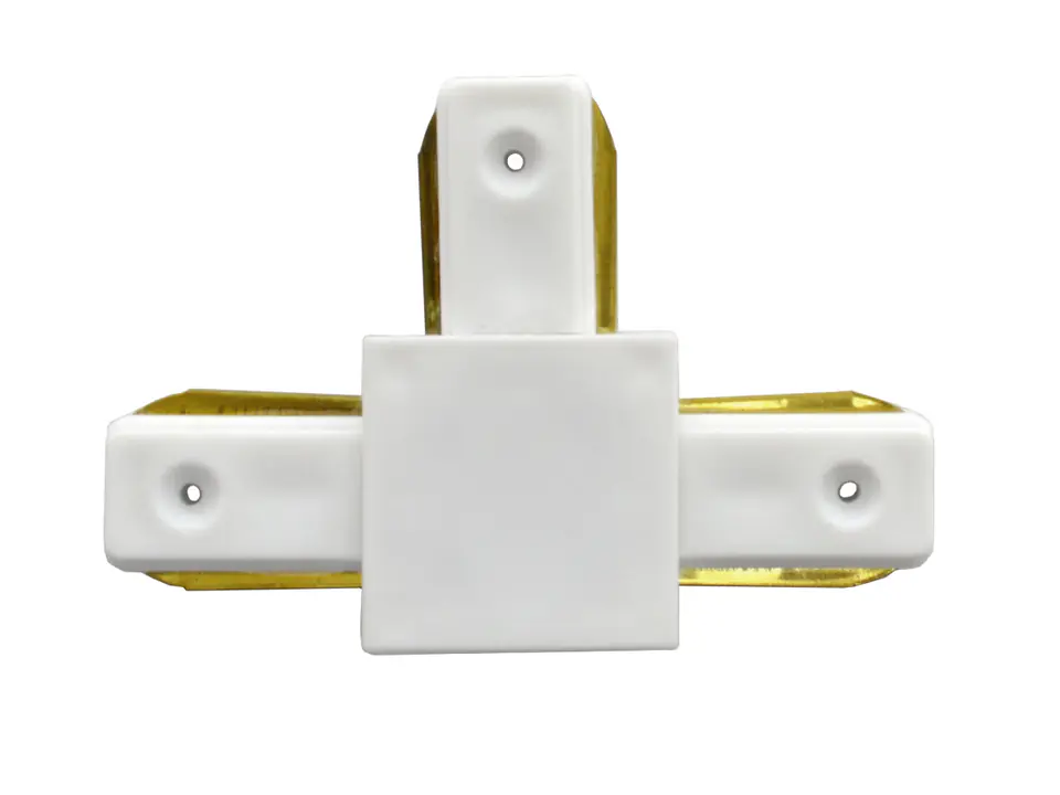 ⁨Connector for single-phase rails shape t white 230v⁩ at Wasserman.eu