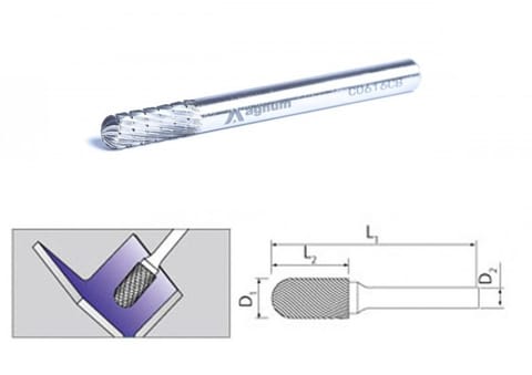 ⁨FREZ PALCOWY 6MM C0616/CB⁩ w sklepie Wasserman.eu