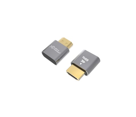 ⁨MicroConnect 4K HDMI Dummy, Grey⁩ w sklepie Wasserman.eu