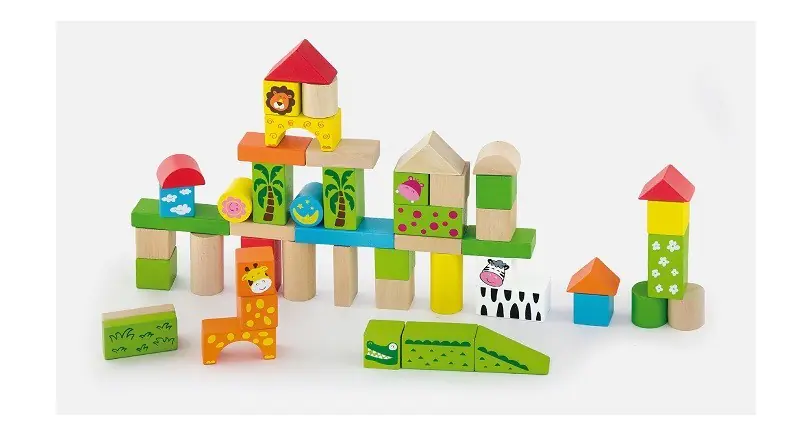 Viga 50286 Bricks 50 pieces - zoo at Wasserman.eu