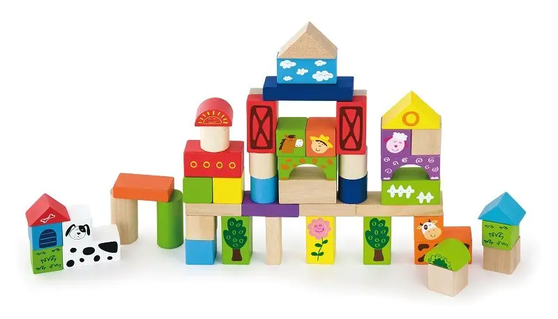Viga 50285 Bricks 50 pieces - farm at Wasserman.eu