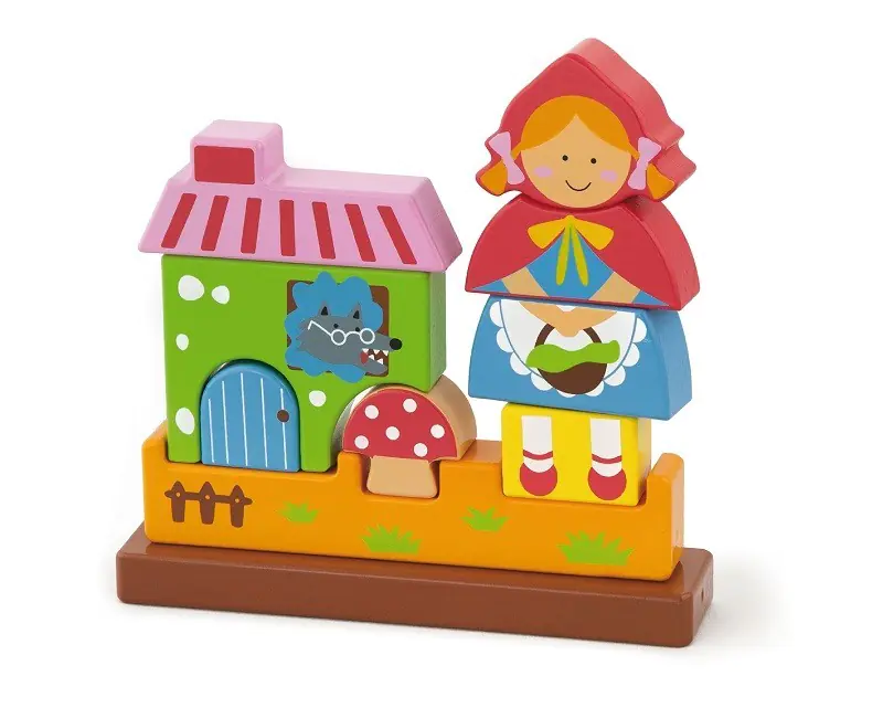 Viga 50075 Magnetic blocks - Little Red Riding Hood at Wasserman.eu