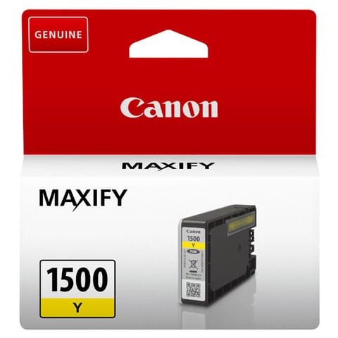Canon oryginalny ink / tusz PGI-1500 Y, 9231B001, yellow, 300s, 4.5ml w sklepie Wasserman.eu