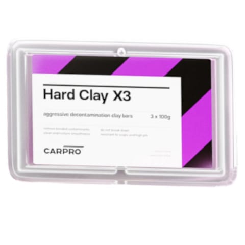 ⁨CarPro Hard Clay Set X3 - Twarda glinka do czyszczenia lakieru 3x100g⁩ w sklepie Wasserman.eu